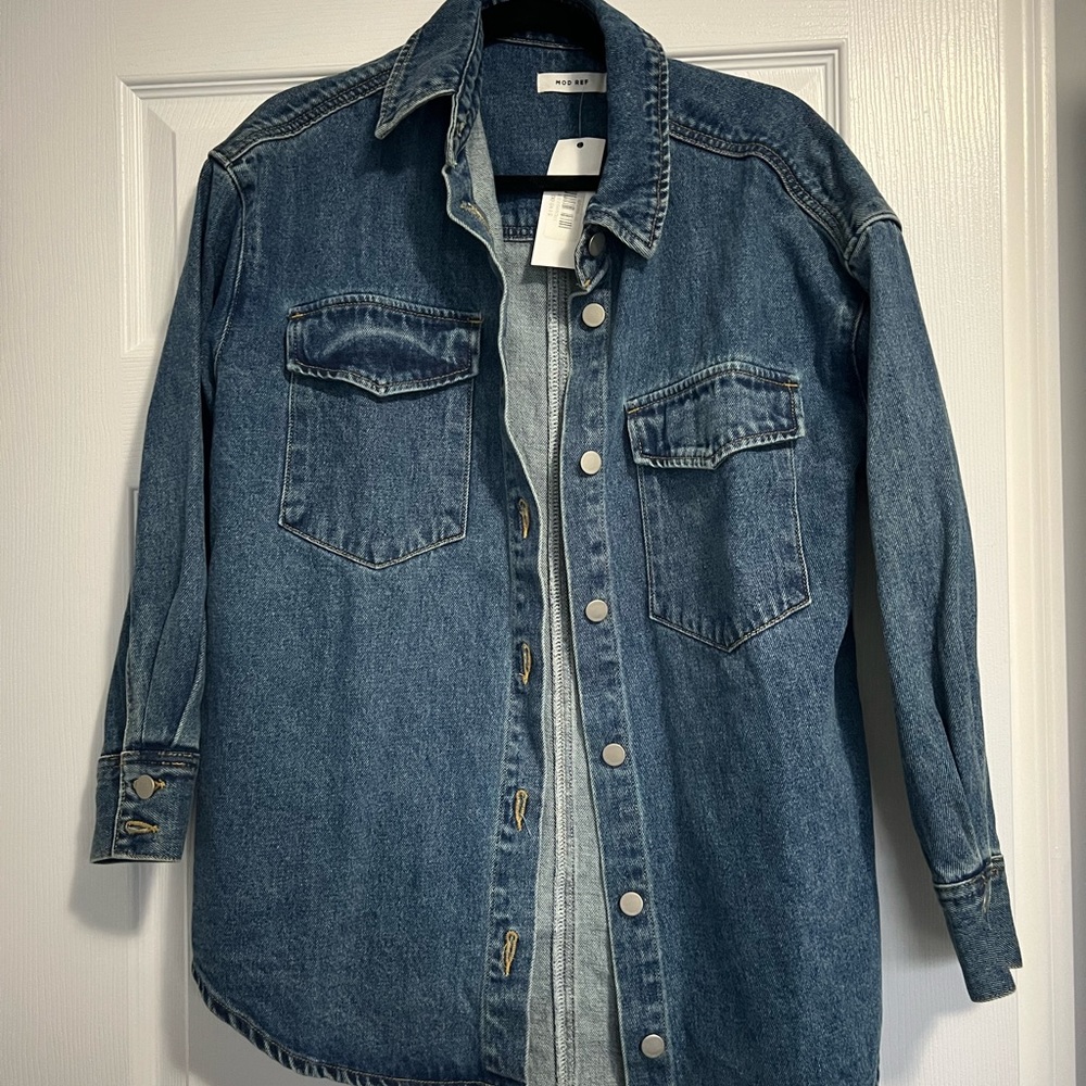 Medium Denim Shirt Jacket